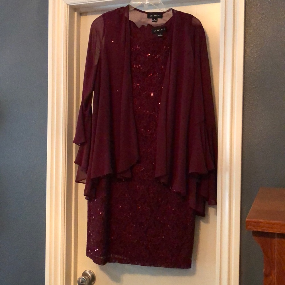 Dress with jacket